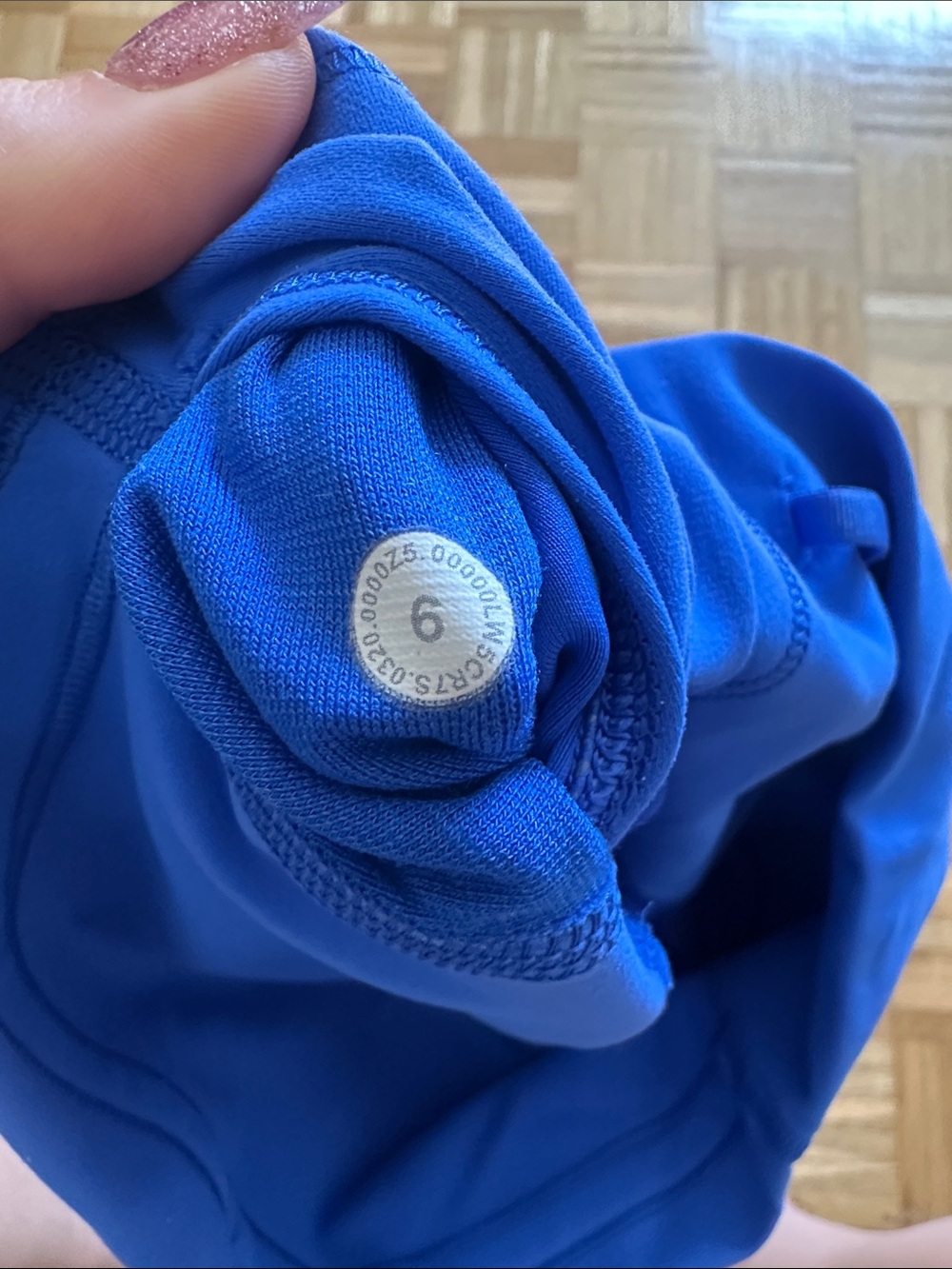 Lululemon blue 25 inch inseam wunder trains leggings - Picture 3 of 3